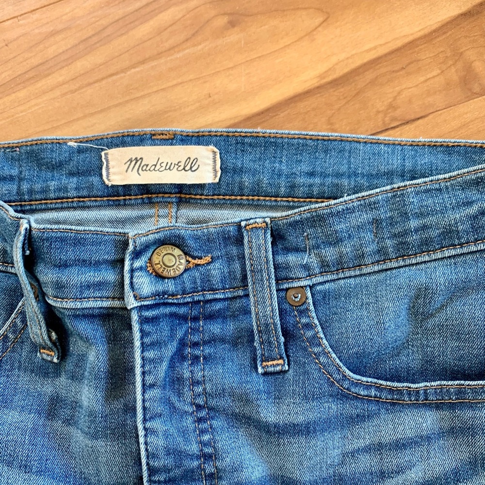 Madewell 9" High-Rise Skinny Crop Jeans